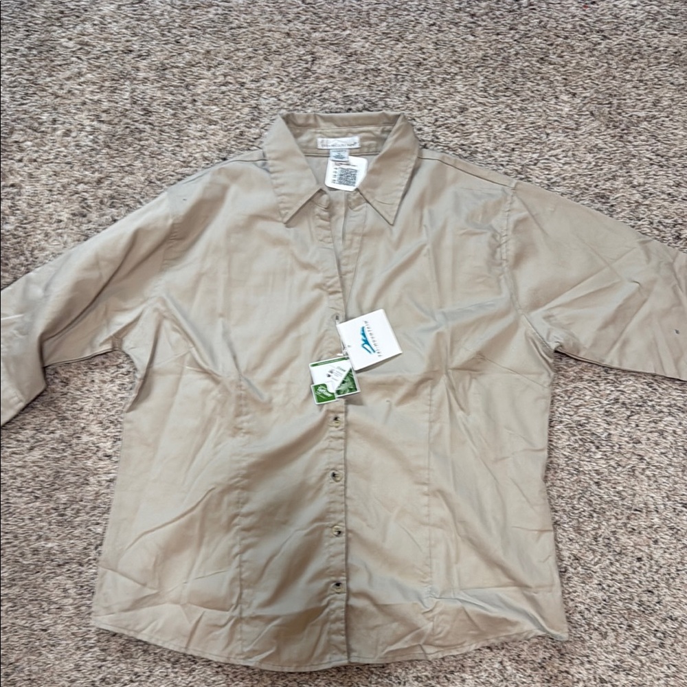 Tri Mountain Khaki Women's Shirt
